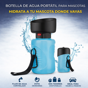 Botella Portátil para Mascotas