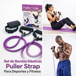 Puller Strap – Set de Bandas Elásticas Deportivas para Entrenamiento Completo